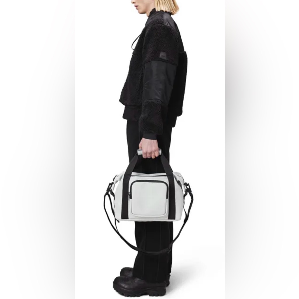 Rains Texel Kit Bag White Nwt $155